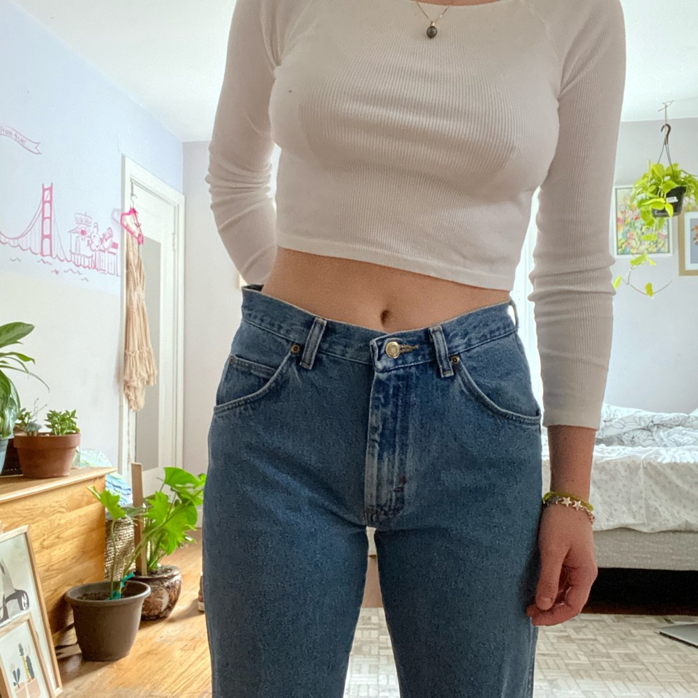 Vintage wrangler boyfriend jeans!